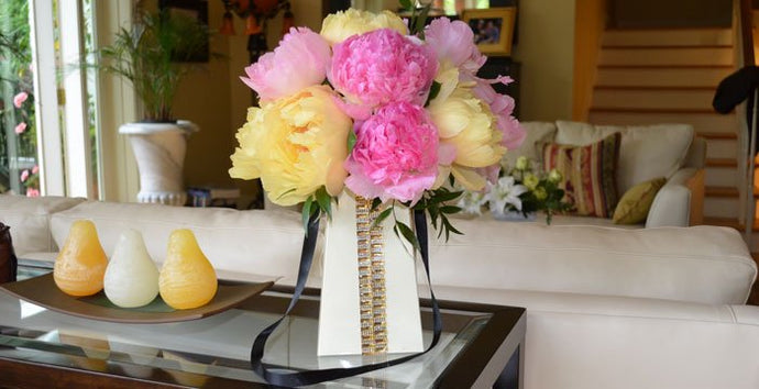 Grab & Go Peony Arrangement