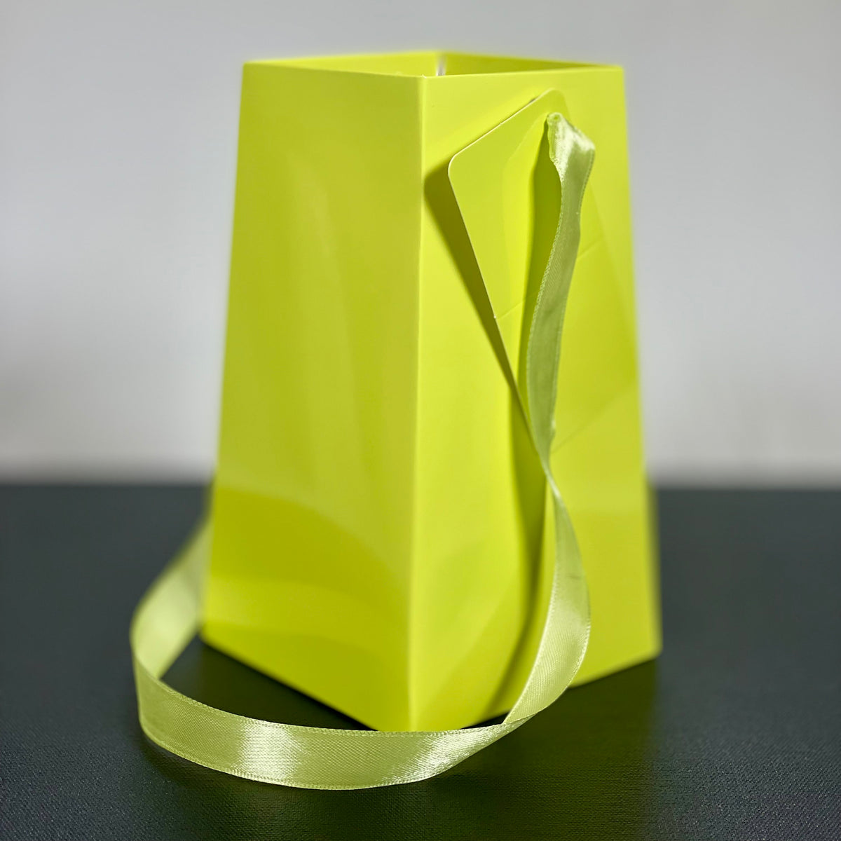 Moss Green FlowerBox Waterproof Paper Vase