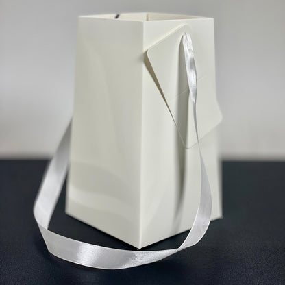 Arctic White FlowerBox Waterproof Paper Vase