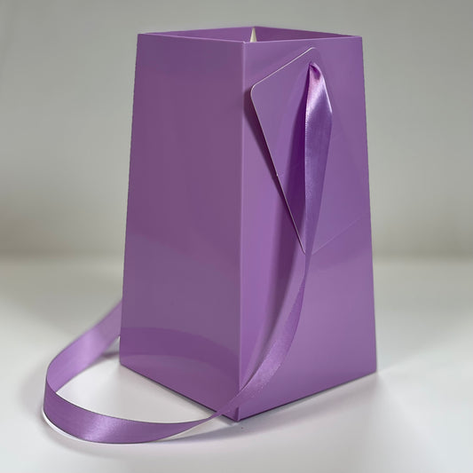 Lavender FlowerBox Waterproof Paper Vase