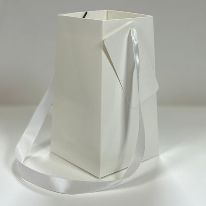 Arctic White FlowerBox Waterproof Paper Vase