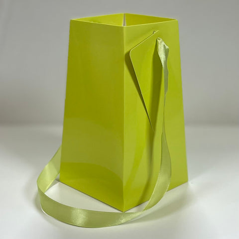 Moss Green FlowerBox Waterproof Paper Vase
