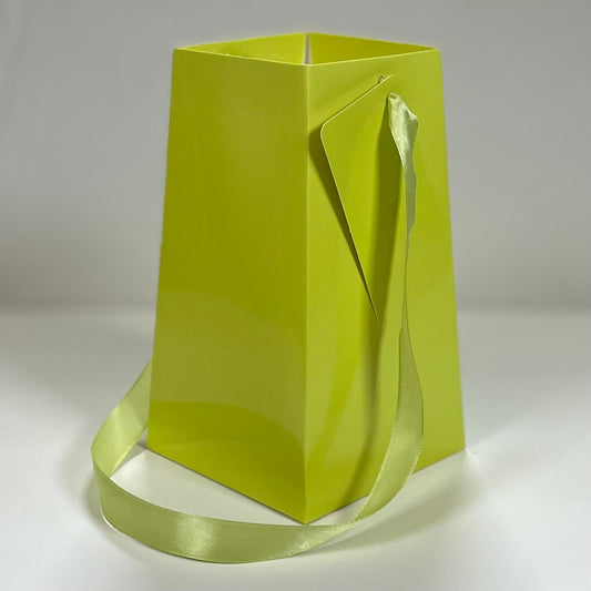 Moss Green FlowerBox Waterproof Paper Vase