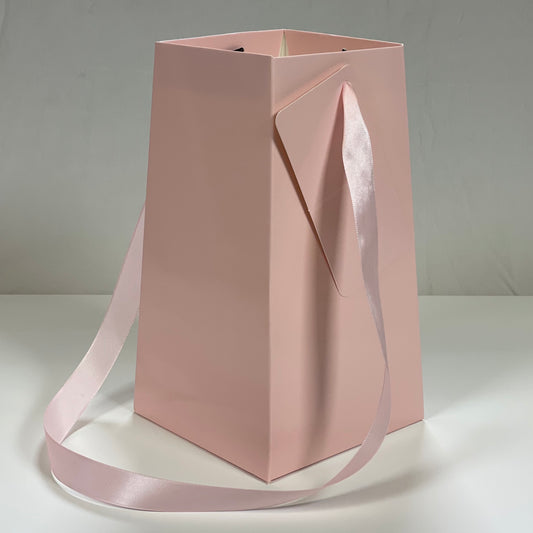 Soft Pink FlowerBox Waterproof Paper Vase