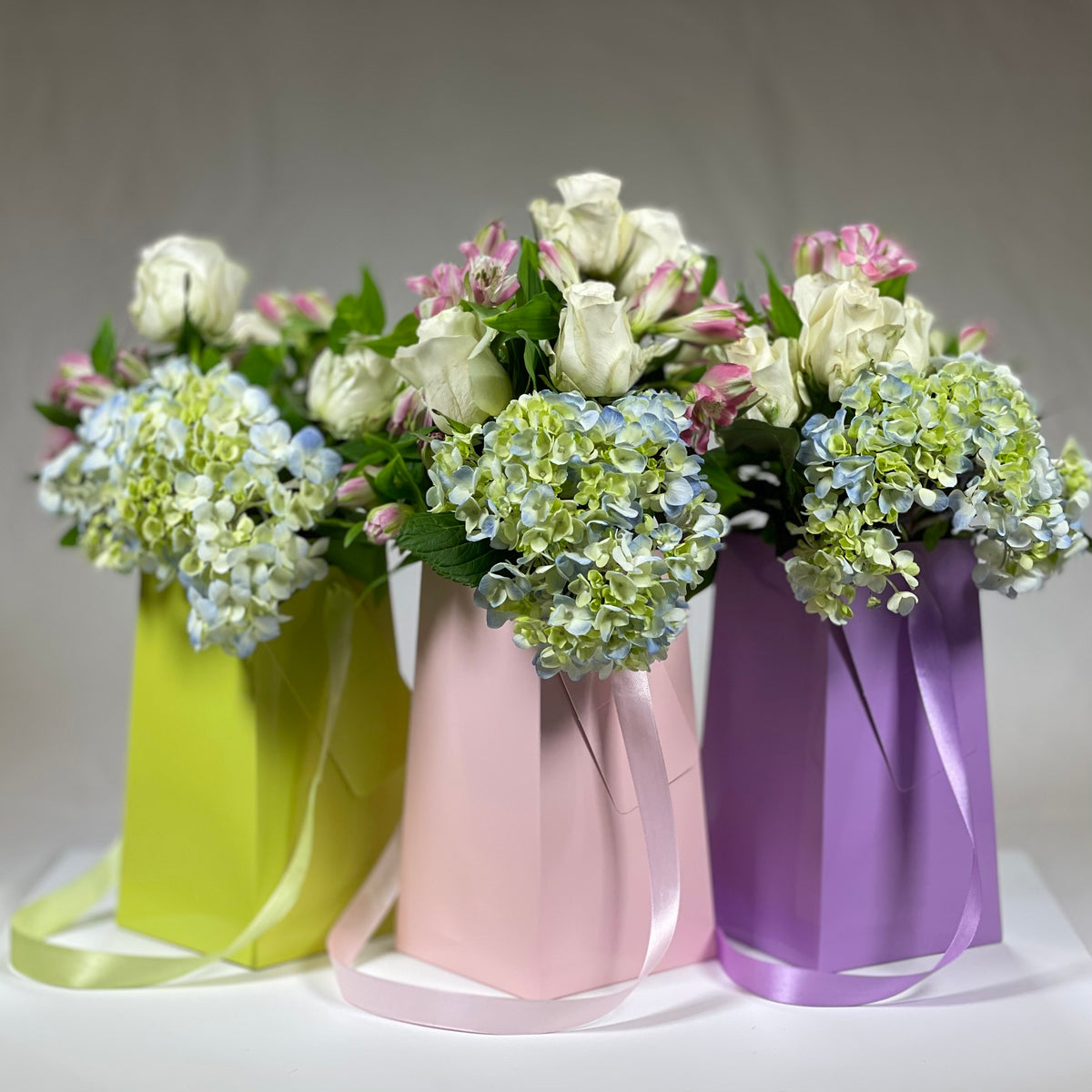 Lavender FlowerBox Waterproof Paper Vase
