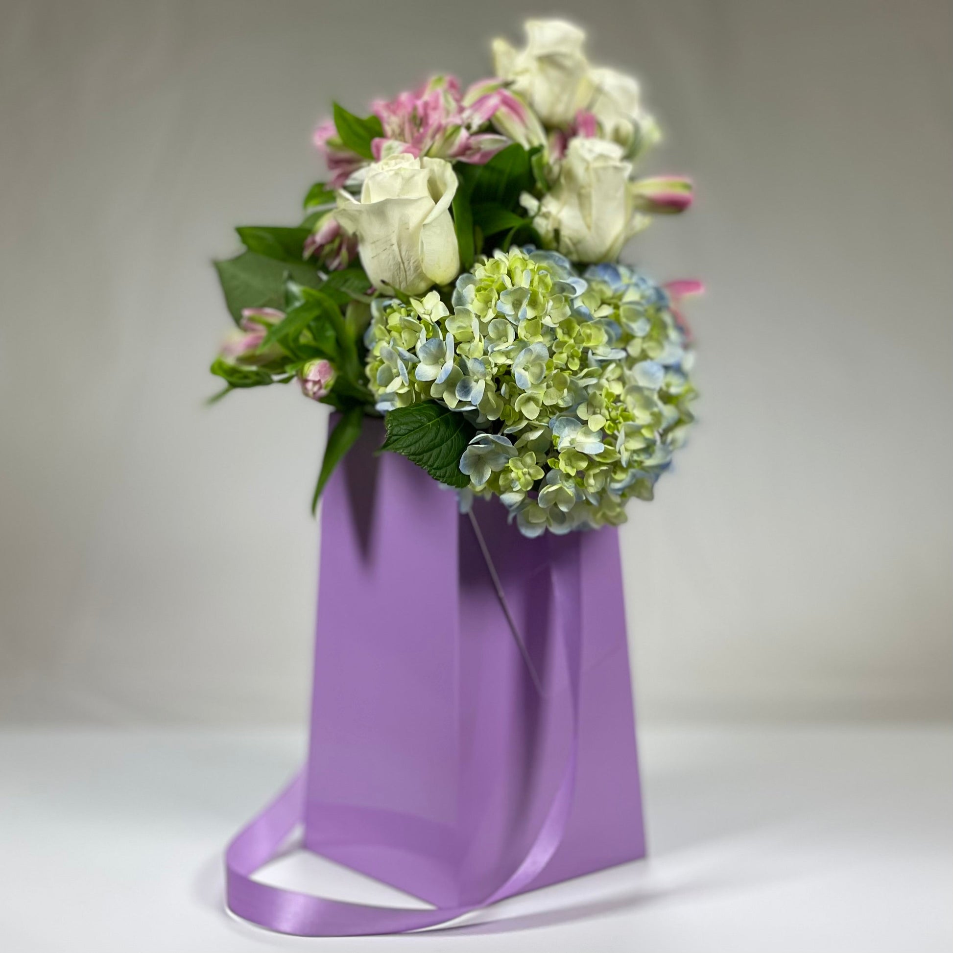 lavender in flower boxes Lavender FlowerBox Recyclable, Waterproof. Paper Vase, Size: 9, Purple