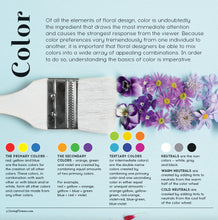 Load image into Gallery viewer, Florists&#39; Color Wheel: A Guide to Floral Design Color Theory - FlowerBox
