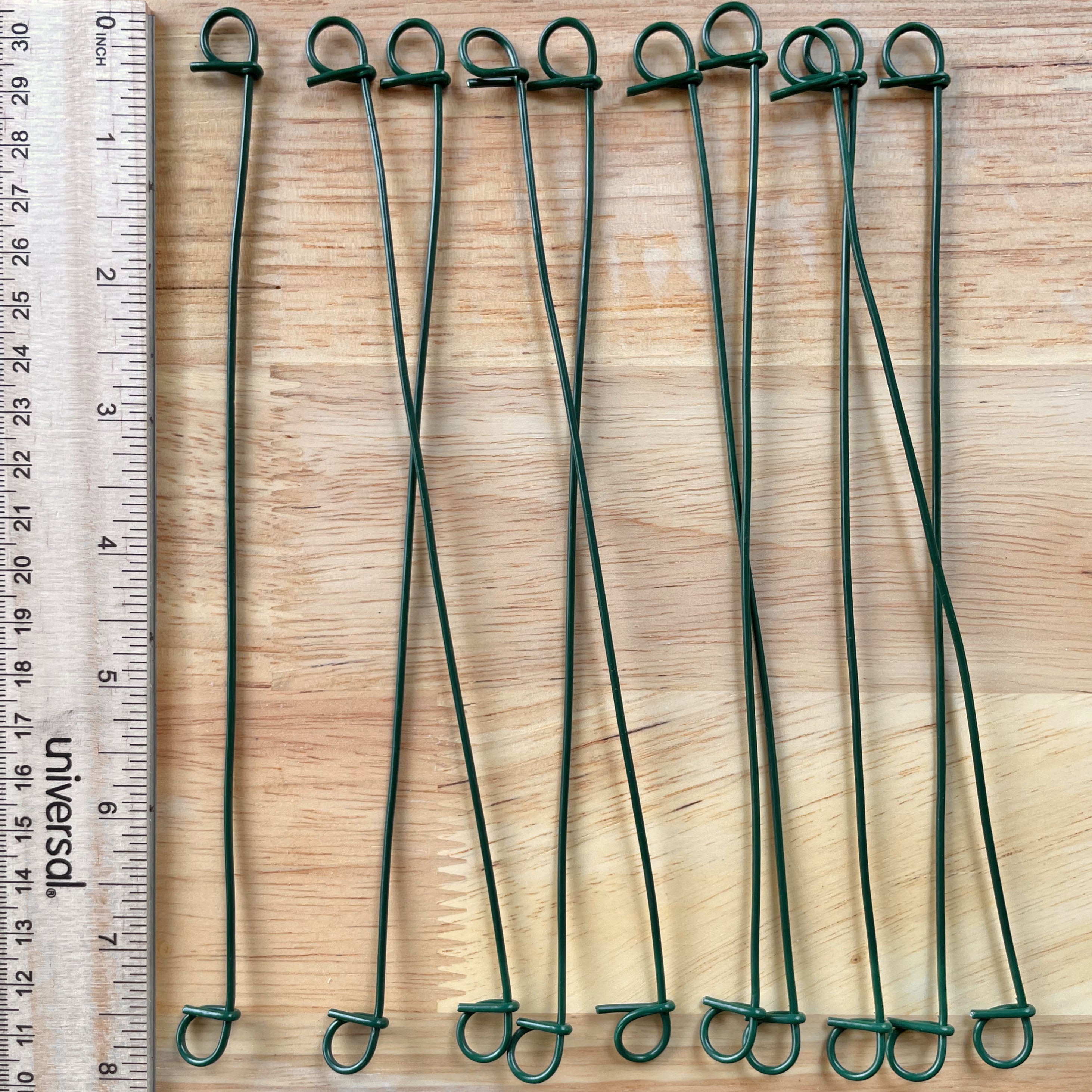 Green Floral Wire Twists FlowerBox Green floral wire twists flowerbox