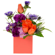 Load image into Gallery viewer, Tangerine Tango 4&quot; FlowerBox Vase (Carton of 120) - FlowerBox
